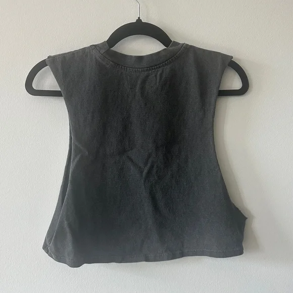 Joah Brown Cut Off Boyfriend Tank - Picture 3 of 3